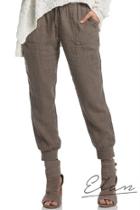  Olive Tie Pant