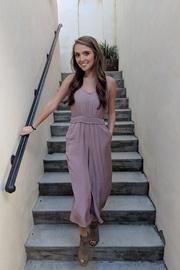  Rose Satin Jumpsuit