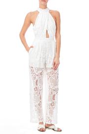  Crisscross Lace Jumper