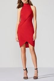  Ponte Red Dress