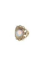  Stone Filigree Ring