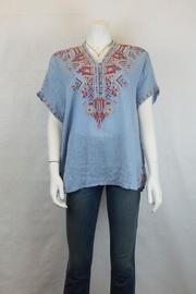  Corinne Linen Blouse