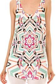  Printed Racerback Tank