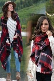  Red/midnight Poncho