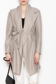  Belted Wrap Jacket