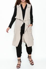  Beige Trench Vest