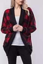  Buffalo Check Cardigan