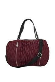  Chevron Quilted Shoulder Bag