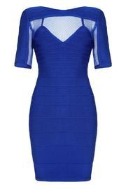  Mesh Bodycon Dress