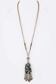  Nugget Tassel Necklace