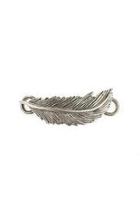  Feather Pendant Silver