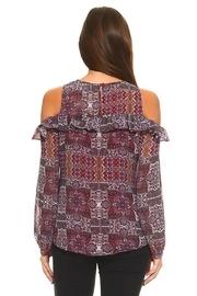  Floral Paisley Top