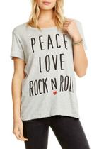  Peace Love Rock N Roll Tee