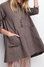 Olive Hoodie Poncho