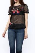  Butterfly Mesh Top