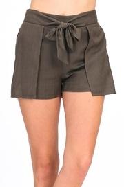  Tie Front Shorts