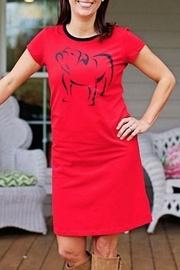  Bulldogs Gameday T-dress