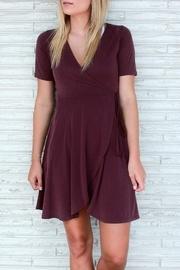  Crisp Cabernet Dress