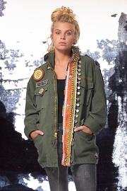  Parka Tribal Embellished