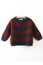  Big Stripe Cardigan