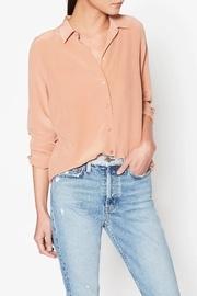 Rose Silk Shirt