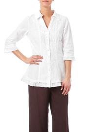  Embroidered Fitted Blouse