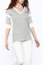  Grey Woven Sweatshirt
