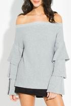  Joselle Off-the-shoulder Sweater
