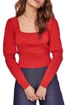  Bijou Square Neck Sweater