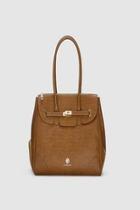  Eva Croc Oak Bag