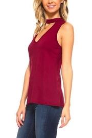  Burgundy Choker Tank