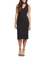  Black Collar Dress