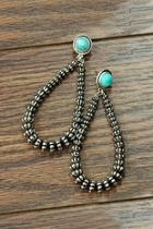  Western Natural-turquoise Earrings