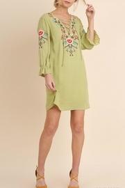  Green Boho Dress
