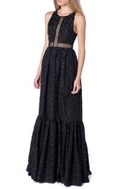  Brocade Black Gown