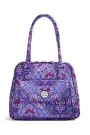  Lilac Tapestry Turnlock-satchel