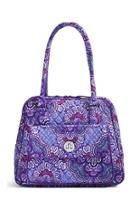  Lilac Tapestry Turnlock-satchel