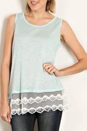  Lace Hem Tank