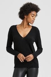 Black Silk Sweater