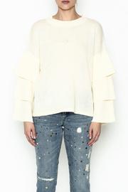  Tiered Sleeve Sweater