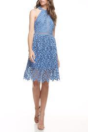  Peek A Blue Lace Dress