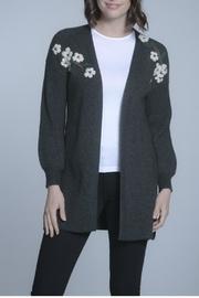 Appliqued Cardigan