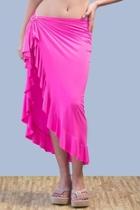  Long Olan Pink Skirt