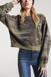  Oversize Camo Pullover