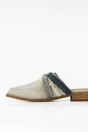  Fabric Wrapped Vintage Loafer/mule