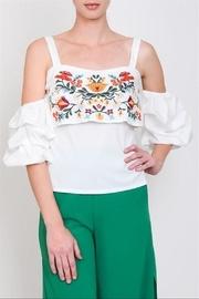  Tie-back Embo Top