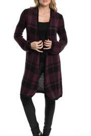  Plaid Hooded Sweater