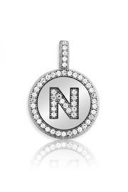  Initial N Necklace