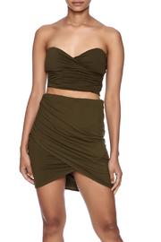  Olive Cropped Top