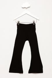  Fit & Flare Pants Black
